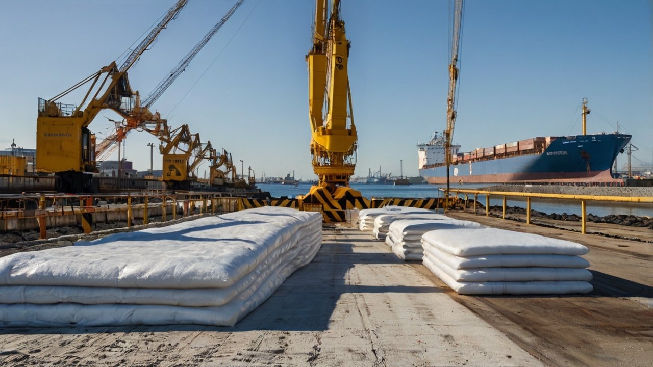 Coastal Erosion Control with Geotextile Mattresses